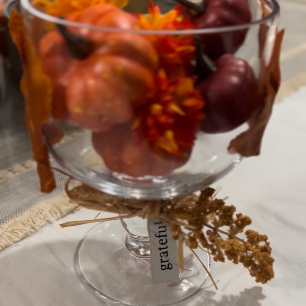copa decorada de Fall 🍂🍁